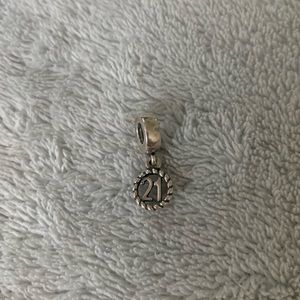 Pandora 21 Charm